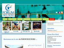 Tablet Screenshot of forumnicenord.com